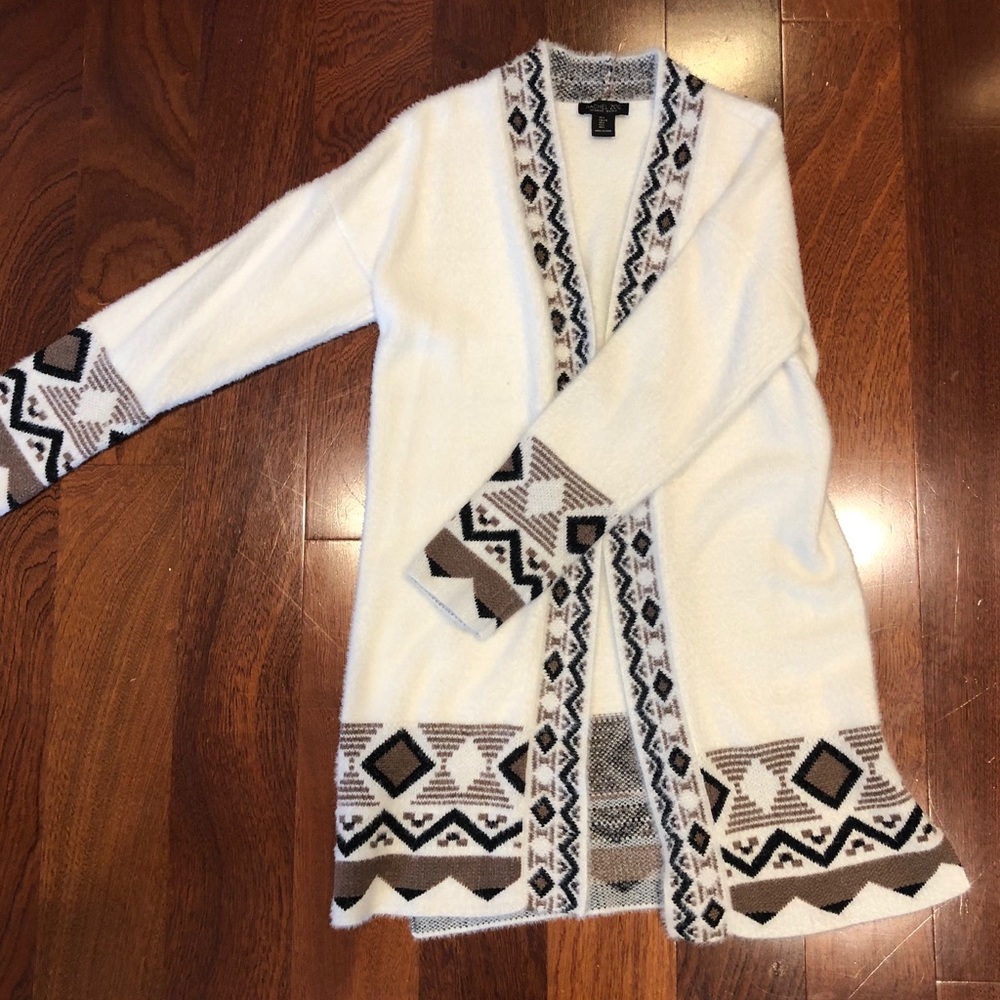 Rachel Zoe White Cozy Sweater